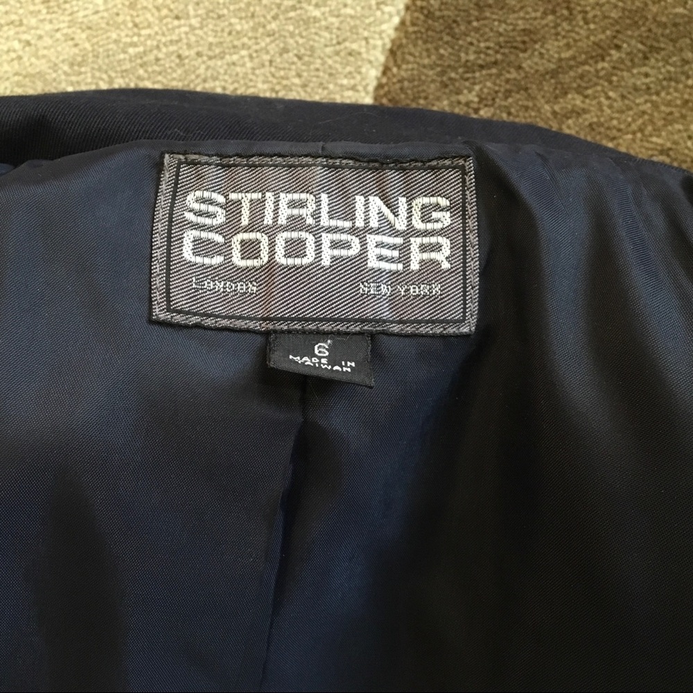 ❤️Final Price ❤️Sterling Cooper navy suit w/skirt - Picture 6 of 8